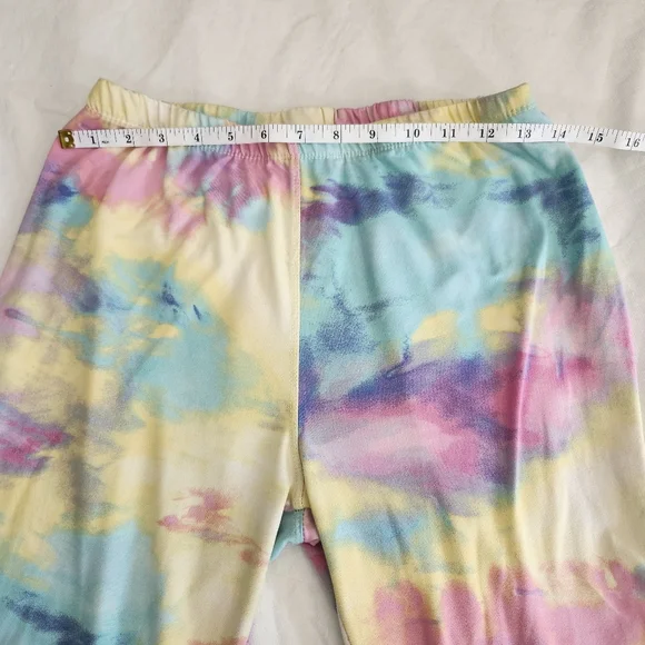 Hot Kiss Multicolor Tie-Dye Kids Flared Pants - Picture 2 of 7